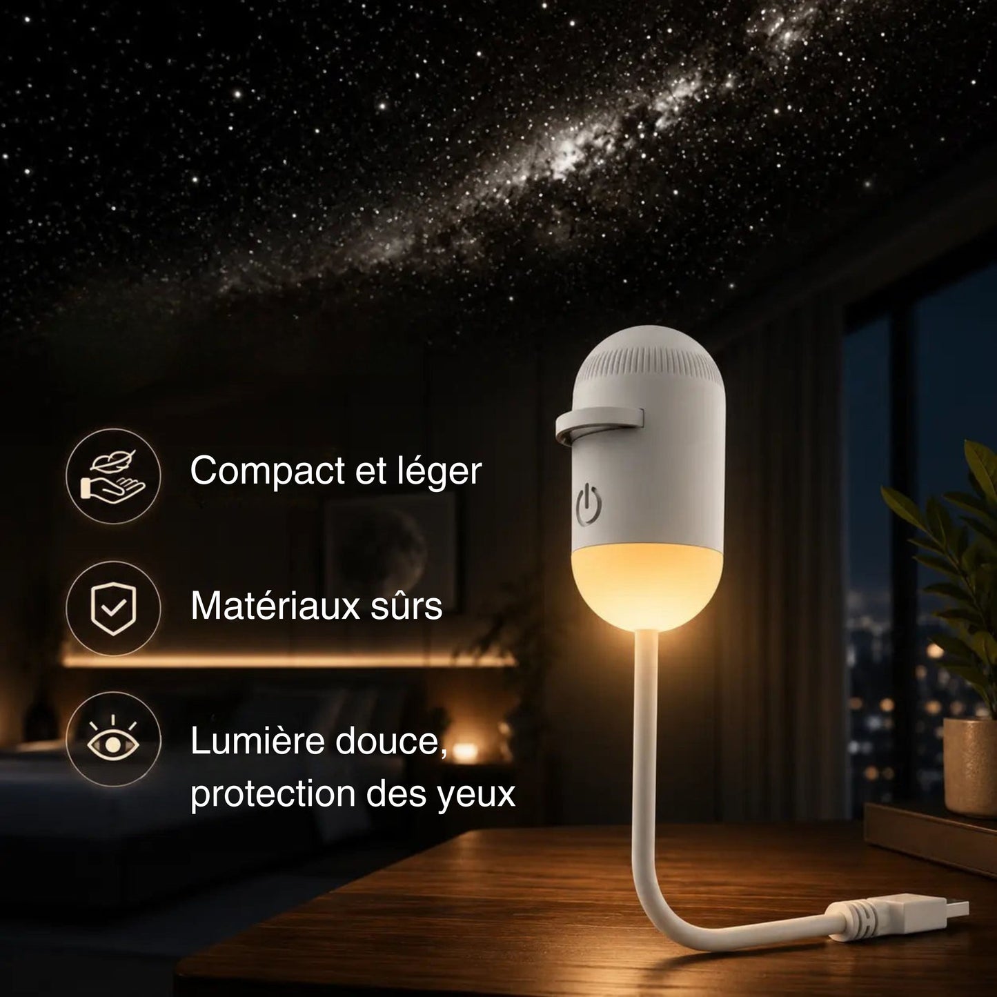 Projecteur Galaxie Sommeil+