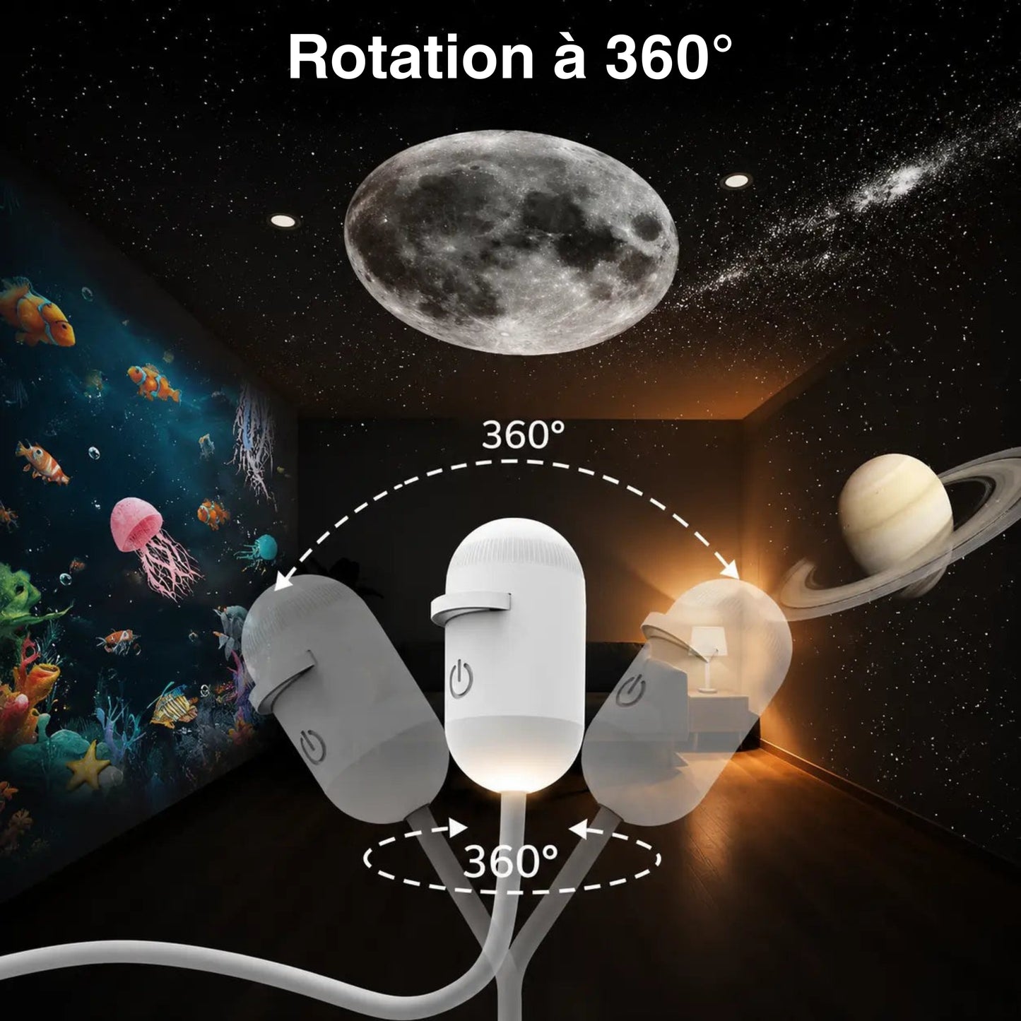Projecteur Galaxie Sommeil+
