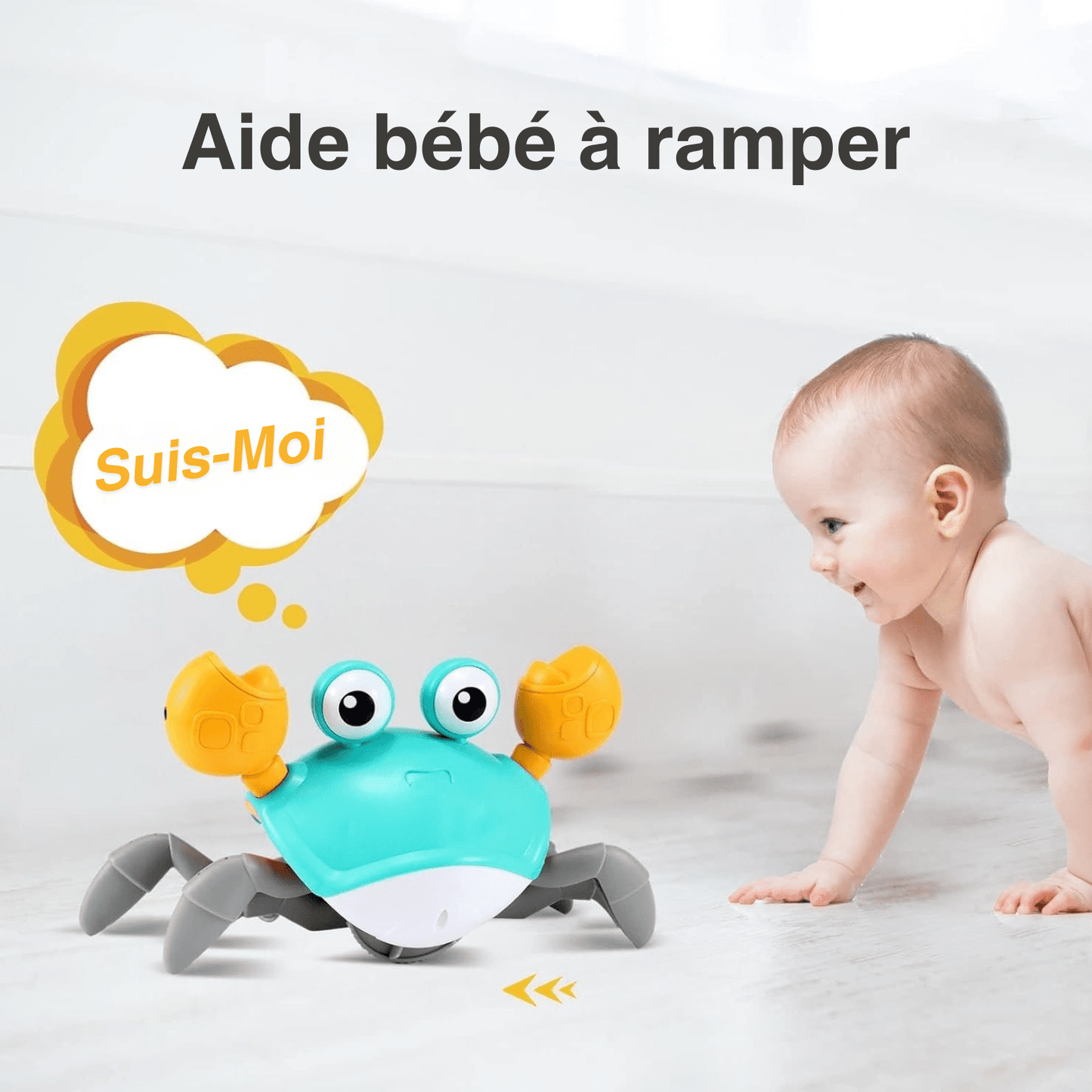 Crabe Rigolo Bébé - LUNAYA