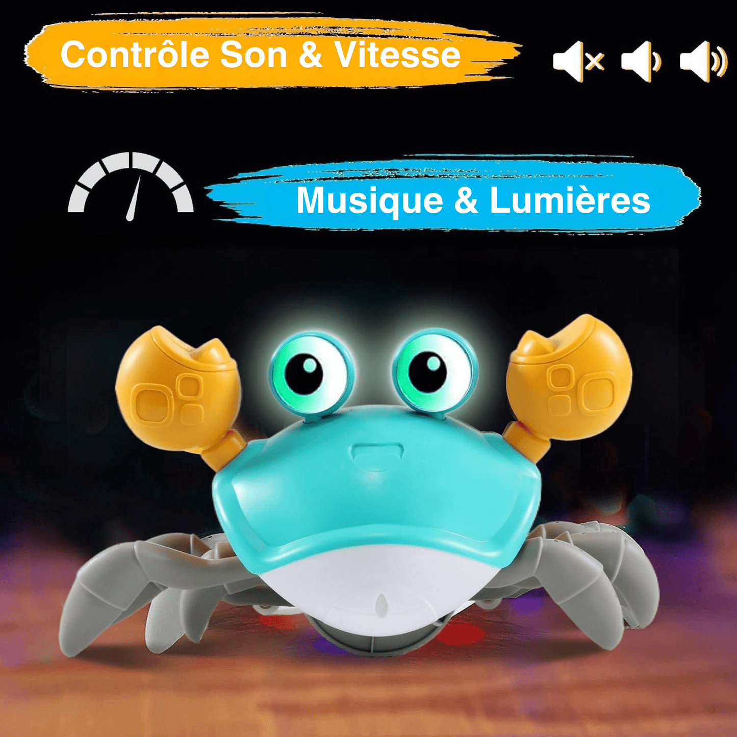 Crabe Rigolo Bébé - LUNAYA